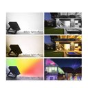 Ver imagem 2 de Refletor Led Rgb com Controle Bivolt 100w Ip67 Zem -31098-r