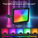 Ver imagem 4 de Refletor Led Rgb com Controle Bivolt 100w Ip67 Zem -31098-r