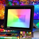 Ver imagem 5 de Refletor Led Rgb com Controle Bivolt 100w Ip67 Zem -31098-r