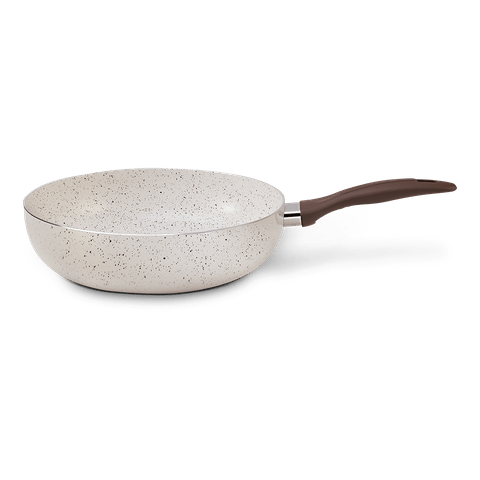 Wok Ø28 Ceramic Life Granada Indução - Brinox 28 Cm Vanilla Brinox