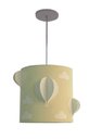Ver imagem 1 de Lustre Pendente Infantil Balões Cúpula em Tecido 25x25: Cru4129