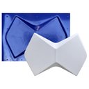 Ver imagem 1 de Forma 3D Gesso e Cimento ABS 1mm - Gravatinha 30x20 cm