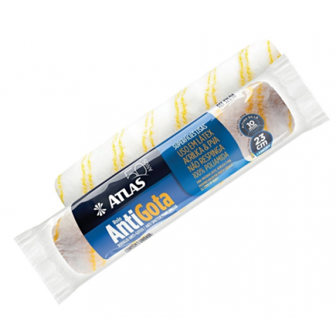 Rolo para Pintura Antigota 23cm Atlas 321/10