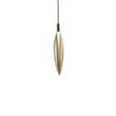 Ver imagem 1 de Lustre Pendente Skylight Pencil 4097 54cm Led Bivolt Dourado e Âmbar