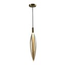 Ver imagem 3 de Lustre Pendente Skylight Pencil 4097 54cm Led Bivolt Dourado e Âmbar