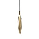 Ver imagem 2 de Lustre Pendente Skylight Pencil 4097 54cm Led Bivolt Dourado e Âmbar