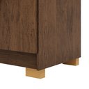 Ver imagem 4 de Cômoda Sapateira Sirius 5 Gavetas 2 Portas - Imbuia Vila Rica