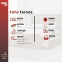 Ver mais imagens de Cozinha Vitória Compacta - 8 Portas 3 Gavetas Puxadores Abs Pés Reguláveis - Moveis Marafom