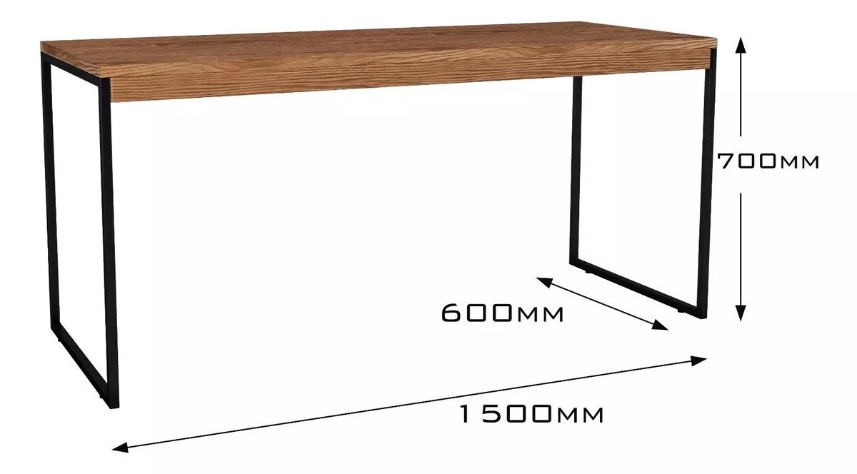 Mesa para Computador Diretor 1,50:freijó - 2