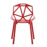 Cadeira One - Penélope - Design - Metal - Vermelho - 4