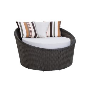 Chaise Redonda de 1,10 Cm Fibra Sintética Alumínio Sacada