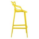 Ver imagem 2 de Banqueta alta Masters Allegra - Polipropileno - Amarelo