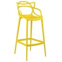 Ver imagem 1 de Banqueta alta Masters Allegra - Polipropileno - Amarelo