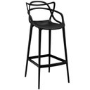 Ver imagem 1 de Banqueta Alta Masters Allegra - Polipropileno - Preto