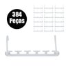 Suporte Organizador para Cabide 384 Peças Compacto Armario Roupas Guarda Roupa - 8
