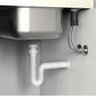 Sifao Sanfonado Flexível Branco Tubo Extensivo - 2