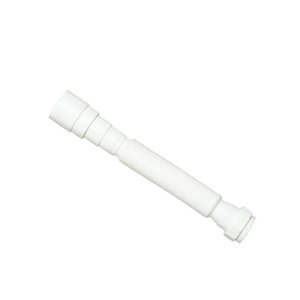 Sifao Sanfonado Flexível Branco Tubo Extensivo