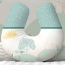 Ver imagem 1 de Almofada de Amamentação Travesseiro Floresta Verde