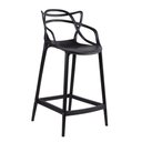 Ver imagem 1 de Banqueta média Masters Allegra - 66 cm - Preto