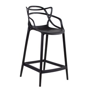 Banqueta média Masters Allegra - 66 cm - Preto