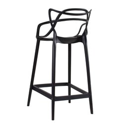 Banqueta média Masters Allegra - 66 cm - Preto - 3