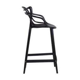 Banqueta média Masters Allegra - 66 cm - Preto - 2