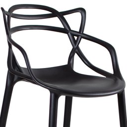 Banqueta média Masters Allegra - 66 cm - Preto - 4