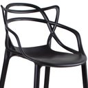 Ver imagem 4 de Banqueta média Masters Allegra - 66 cm - Preto