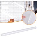 Ver imagem 4 de KIT 3 ROLO ADESIVO DE PAREDE TRANSPARENTE 6 METROS PELICULA PROTETORA MULTIUSO MESA MOVEL GELADEIRA