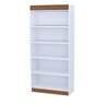 Estante MDF Branca Modelo 5 Prateleiras 96x204x40 cm Comac - 1