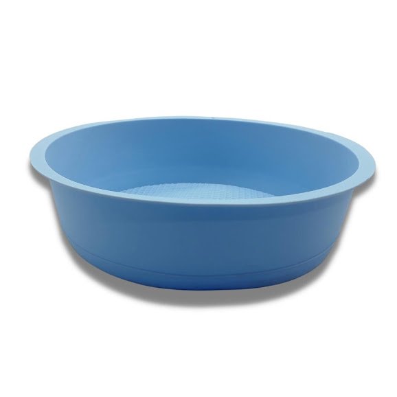 Forma Para Bolo Silicone 20cm Microondas Fritadeira Air Fray:Azul - 2