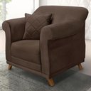 Ver imagem 2 de Poltrona Decorativa Retro Polo com Almofada Veludo 2231 Ezz 2231
