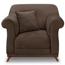 Ver imagem 7 de Poltrona Decorativa Retro Polo com Almofada Veludo 2231 Ezz 2231