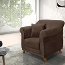 Ver imagem 3 de Poltrona Decorativa Retro Polo com Almofada Veludo 2231 Ezz 2231