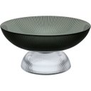 Ver imagem 2 de Centro de Mesa Fruteira Home&co com Pé Vidro 12x25x25cm Fumê