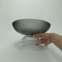 Ver imagem 7 de Centro de Mesa Fruteira Home&co com Pé Vidro 12x25x25cm Fumê