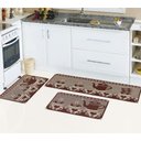 Ver imagem 1 de Kit Tapetes para Cozinha Sisal 3 Peças Tabaco KS-55 Sislle Lancer