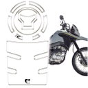 Ver imagem 2 de Kit Protetor Tanque Bocal Resinado Bros 160 25/26 Transparen