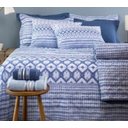 Ver imagem 2 de Jogo de Cama Casal Santista Home Design 4 Peças Akemi Azul