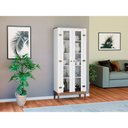 Ver imagem 2 de Cristaleira Movelbento Colonial, 2 Portas, Mdp e Mdf - Mb1019