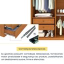 Ver imagem 2 de Roupeiro Lagos com Espelho 6 Portas Tcil:cinamomo/off
