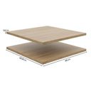 Ver mais imagens de Módulo 45x180 1 Porta 1 Kit Prateleira 3 Gavetas Frame CabeCasa MadeiraOriginals