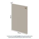 Ver imagem 6 de Módulo 45x180 1 Porta 1 Kit Prateleira 3 Gavetas Frame CabeCasa MadeiraOriginals