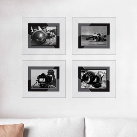 Quadro Profissão Fotógrafo Câmera