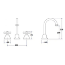 Ver imagem 2 de Misturador Lavatório Belle Epoque Dourado Deca - 1877D52