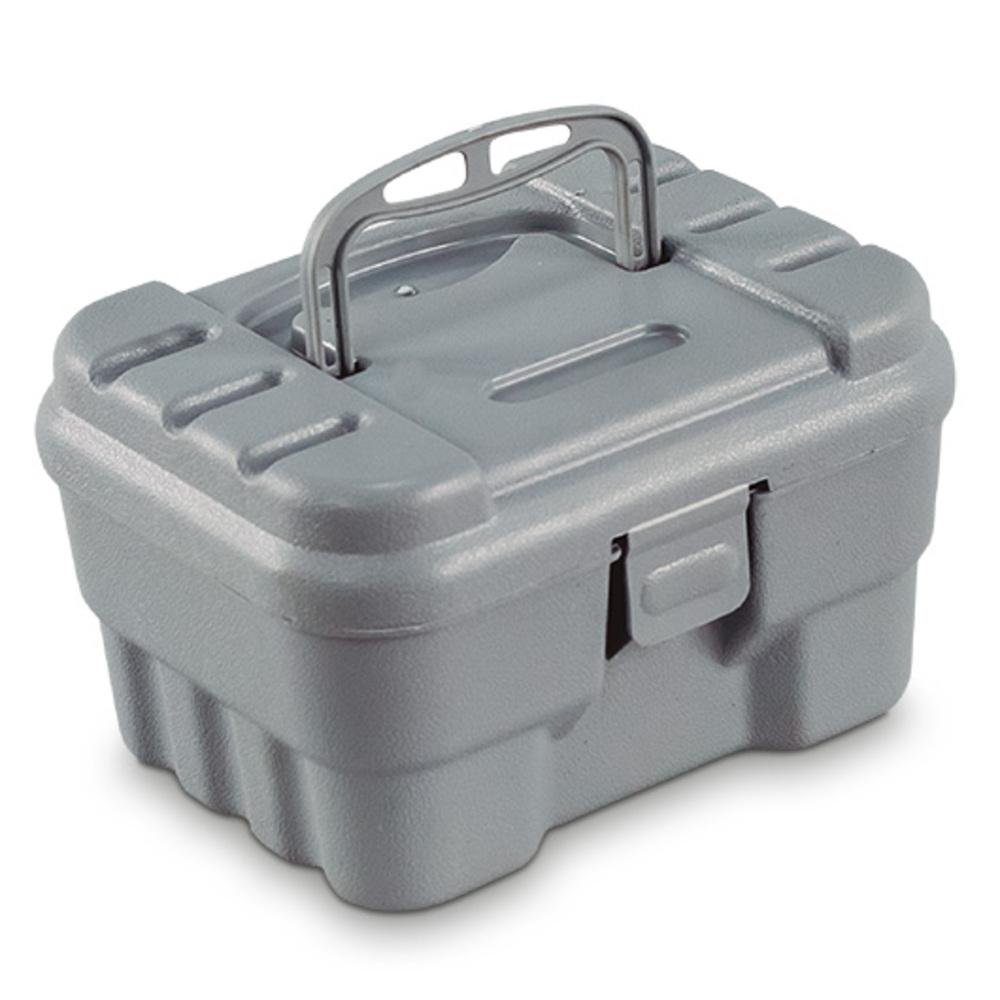KIT CAIXA MALETA 5 UNIDADES MULTIUSO PARA PESCA PREGO PARAFUSOS BRICOLAGEM COM ALCA PARA TRANSPORTE - 2