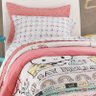Cobre Leito Infantil Artex Total Mix Hello Kitty Dupla Face - 3
