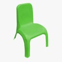 Ver imagem 1 de Kit 2 Cadeira Plástica Infantil Verde - Gibafer