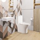 Ver imagem 4 de Vaso Sanitário Monobloco Esmaltado Completo Xambre Mx102 Cor:branco