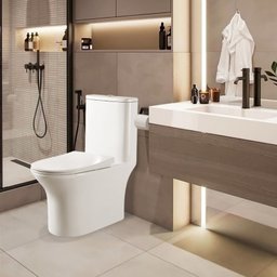 Vaso Sanitário Monobloco Esmaltado Completo Xambre Mx102 Cor:branco - 3